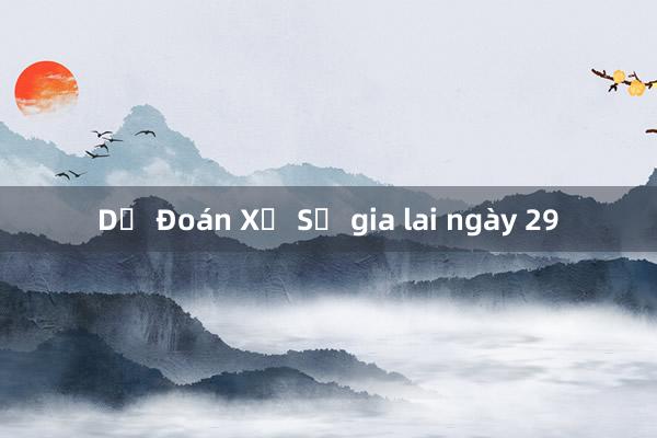 Dự Đoán Xổ Số gia lai ngày 29