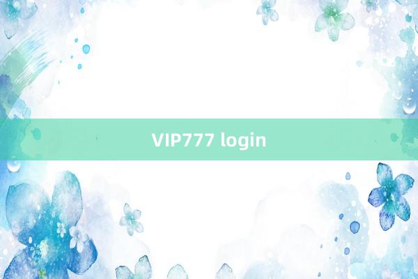 VIP777 login